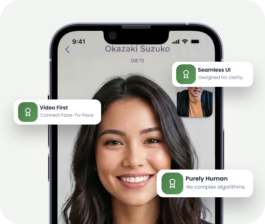 Seeible video call screen with a consultant